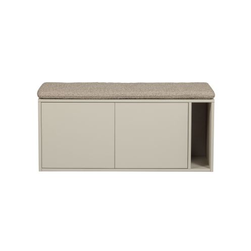 vtwonen Kistbank Settle Down Beige - 108x50x44 cm - Afbeelding 3