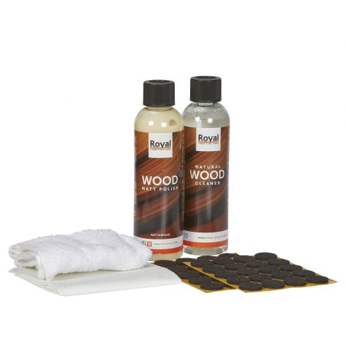 Onderhoudsmiddel Wood Care Kit - Mat Gelakt Hout - Afbeelding 2