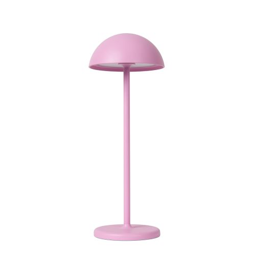 Lucide Oplaadbare Tafellamp Joy Roze - LED - 32 cm hoog - Afbeelding 3