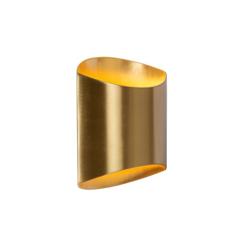 Lucide Wandlamp Diletta Goud - GU10 - 18 cm hoog - Afbeelding 1