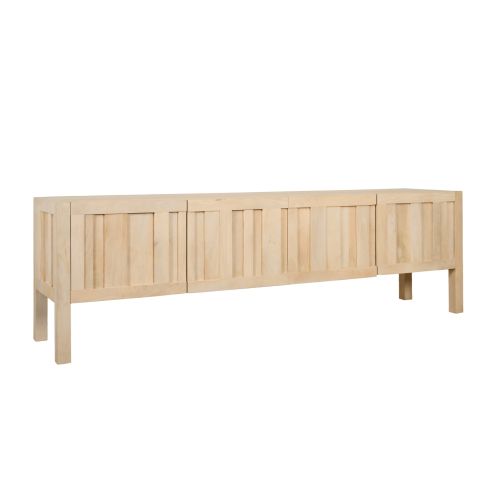 TV-meubel Ciborro Naturel - 180x55x40 cm - Afbeelding 1