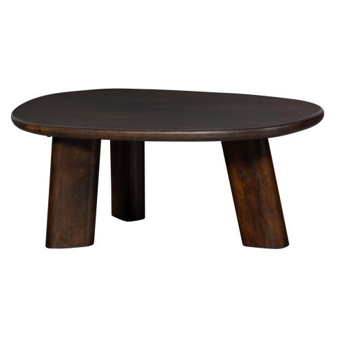 BePureHome Salontafel Roundly Bruin - 110x60 cm - Afbeelding 3