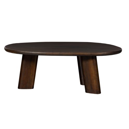 BePureHome Salontafel Roundly Bruin - 110x60 cm - Afbeelding 4