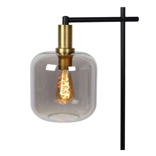 Lucide Vloerlamp Joanet Zwart - E27 - 150 cm hoog - Afbeelding 4