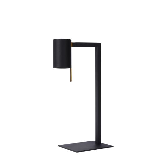 Lucide Bureaulamp Lesley Zwart - GU10 - 50 cm hoog - Afbeelding 4