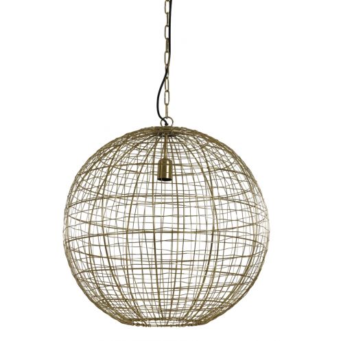 Light & Living Hanglamp Mirana Goud - E27 - Ø 55 cm - Afbeelding 1