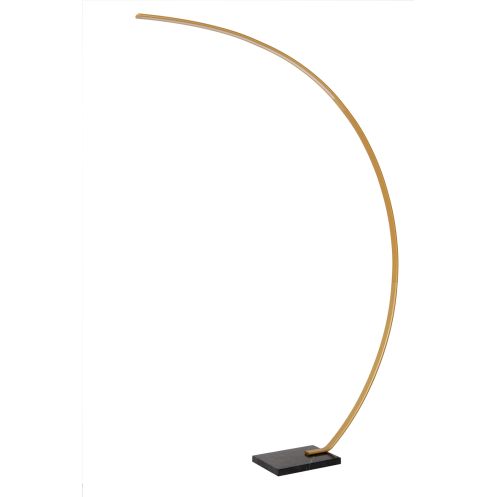 Lucide Booglamp Curve Goud - LED - 192 cm hoog - Afbeelding 2