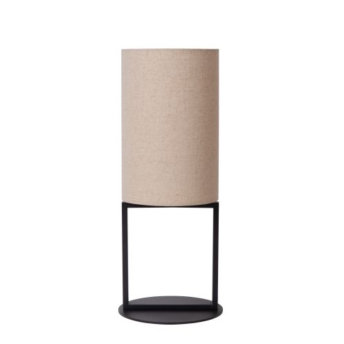 Lucide Tafellamp Herman Beige - E27 - 50cm hoog - Afbeelding 1