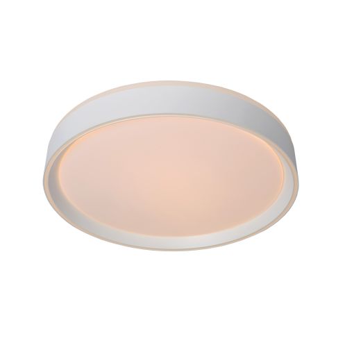 Lucide Plafonniere Nuria Wit - LED - Ø 30 cm - Afbeelding 1