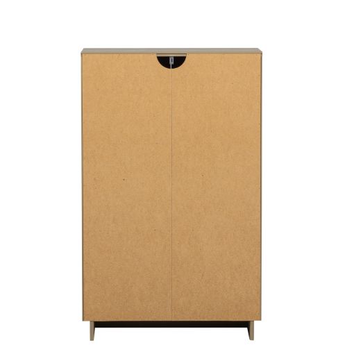 WOOOD Wandkast Teo Taupe - 72x116x35 cm - Afbeelding 6