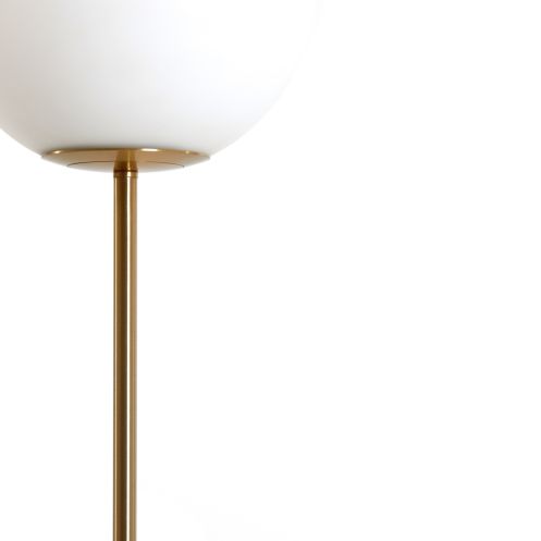 Light & Living Vloerlamp Medina Wit - E27 - 156 cm hoog - Afbeelding 4