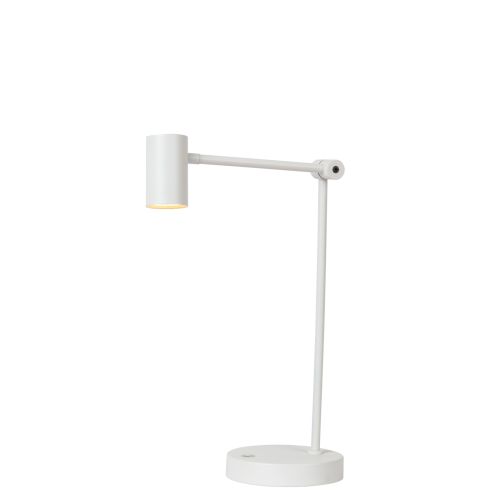 Lucide Oplaadbare Tafellamp Tipik Wit - LED - 64 cm hoog - Afbeelding 4