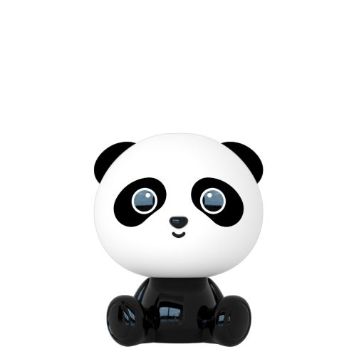 Lucide Oplaadbare Kinderlamp Dodo Panda Zwart - LED - 26 cm hoog - Afbeelding 1