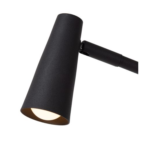 Lucide Oplaadbare Tafellamp Stirling Zwart - LED - 48 cm hoog - Afbeelding 5