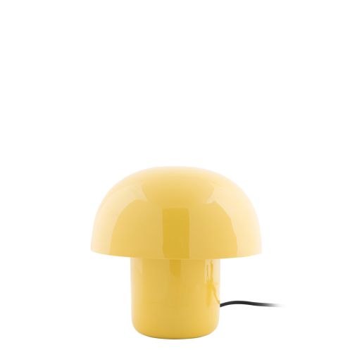 Leitmotiv Tafellamp Fat Mushroom Mini Geel - E14 - 20 cm hoog - Afbeelding 1