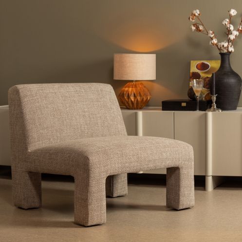 Fauteuil Lavid Naturel - Afbeelding 2