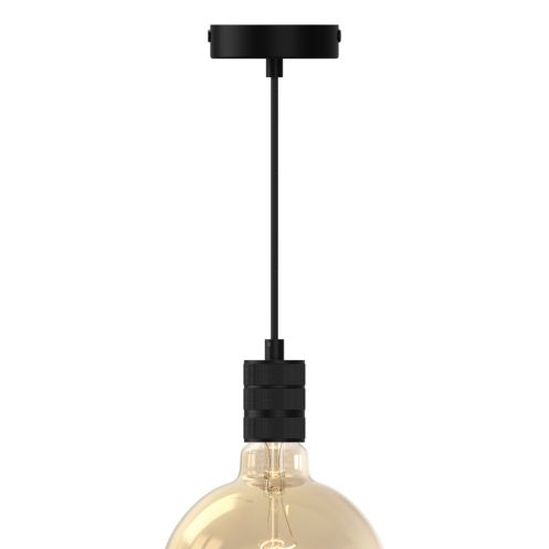 Calex Hanglamp Retro Zwart - 150 cm - Afbeelding 2