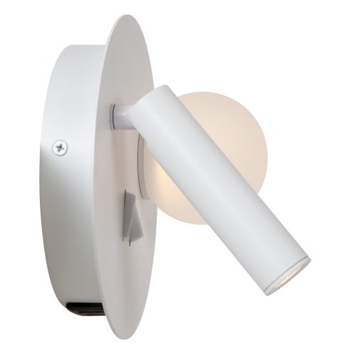 Lucide Wandlamp Matiz Wit - LED - Ø 17 cm - Afbeelding 5