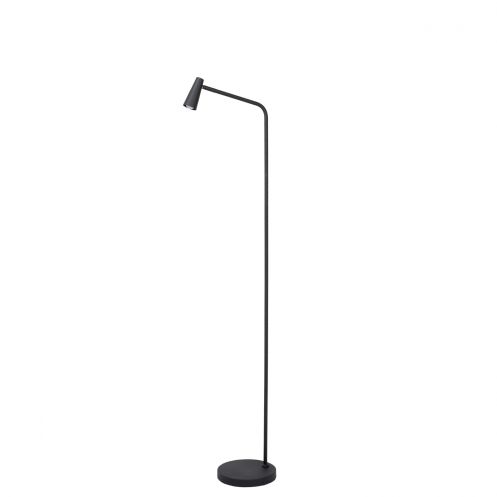 Lucide Oplaadbare Vloerlamp Stirling Zwart - LED - 138 cm hoog - Afbeelding 2