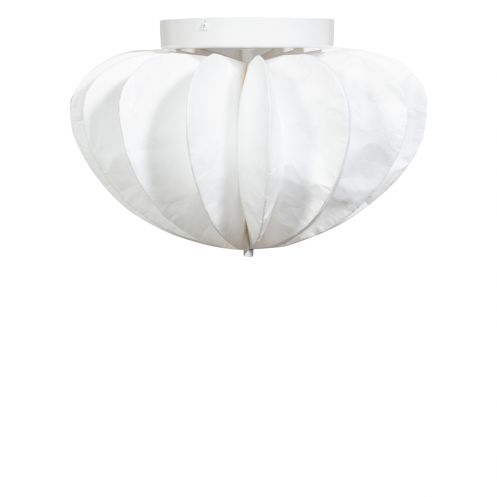 WOOOD Plafondlamp / Wandlamp Dalia Wit - E27 - Ø 40 cm - Afbeelding 1