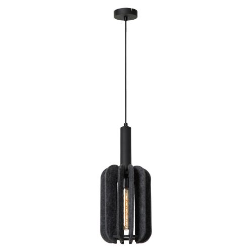 Lucide Hanglamp Rafal Grijs - E27 - Ø 20 cm - Afbeelding 3