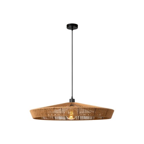 Lucide Hanglamp Yunkai Naturel - E27 - Ø 70 cm - Afbeelding 1