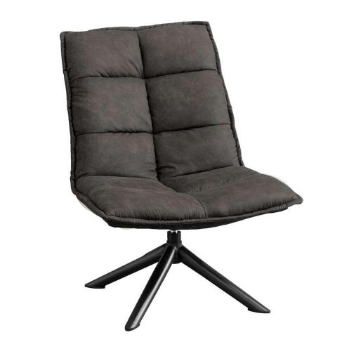 Draaifauteuil Mercer Antraciet - Afbeelding 1