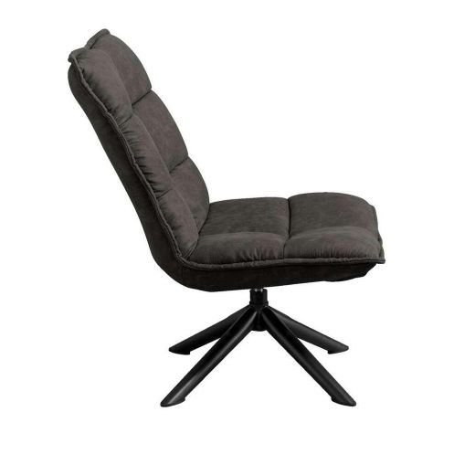 Draaifauteuil Mercer Antraciet - Afbeelding 3