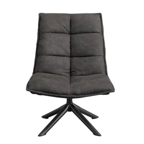 Draaifauteuil Mercer Antraciet - Afbeelding 2