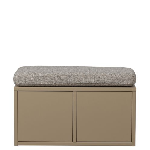 WOOOD Kistbank Turner Beige - 80x47x44 cm - Afbeelding 4