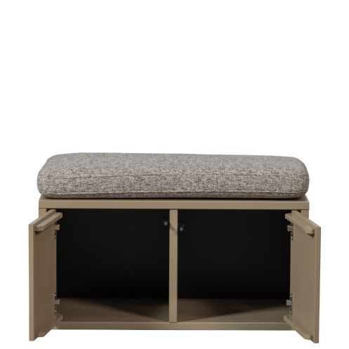 WOOOD Kistbank Turner Beige - 80x47x44 cm - Afbeelding 3