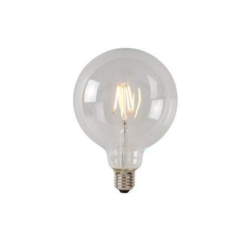 Lucide Lichtbron G125 Class A Transparant - E27 - Ø 12,5 cm - Afbeelding 1