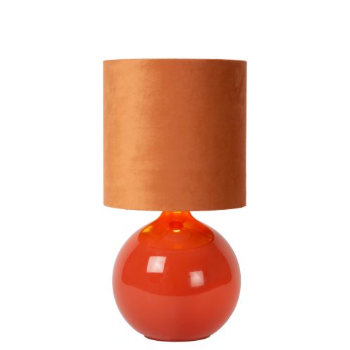 Lucide Tafellamp Esterad Oranje - E14 - 47 cm hoog - Afbeelding 1