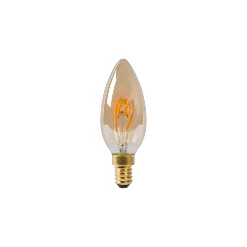 Lucide Lichtbron C35 Amber - E14 - Ø 3,5 cm - Afbeelding 2