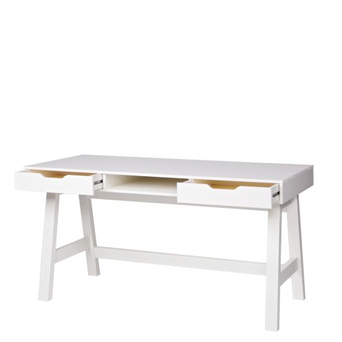 WOOOD Bureau Nikki Wit - 140x75x62 cm - Afbeelding 3