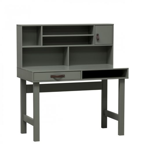 Vtwonen Bureau Stage Groen - 110x122x58 cm - Afbeelding 1