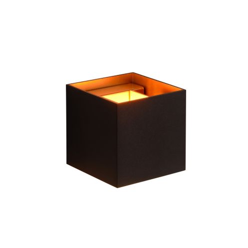 Lucide Wandlamp Xio Zwart - G9 - 10x10 cm - Afbeelding 1