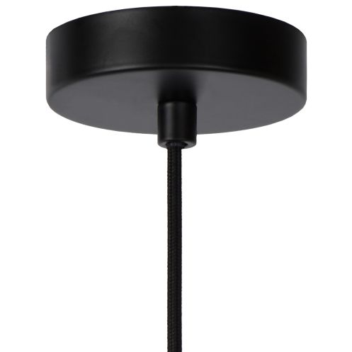 Lucide Hanglamp Julius Zwart - E27 - Ø 20 cm - Afbeelding 5