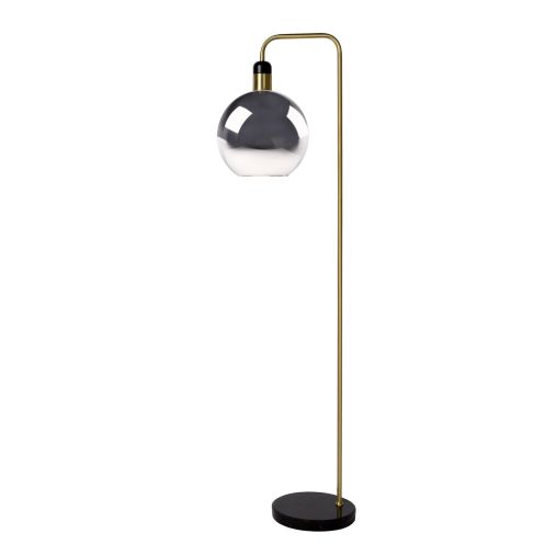 Lucide Vloerlamp Julius Zwart - E27 - 158 cm hoog - Afbeelding 3