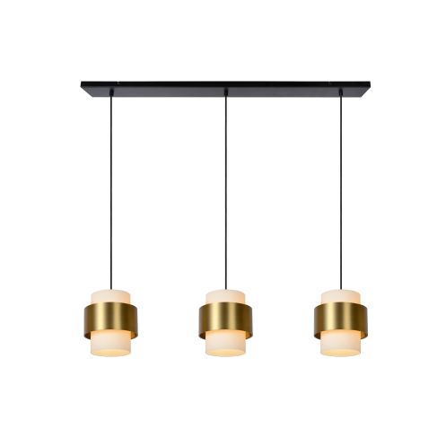 Lucide Hanglamp Firmin Goud - 3 x E27 - 110 cm breed - Afbeelding 1