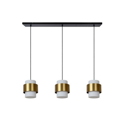 Lucide Hanglamp Firmin Goud - 3 x E27 - 110 cm breed - Afbeelding 3