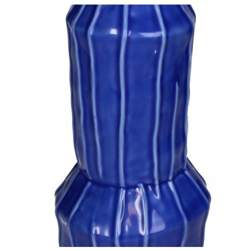 Vaas Dilana Blauw - 34 cm hoog - Afbeelding 3