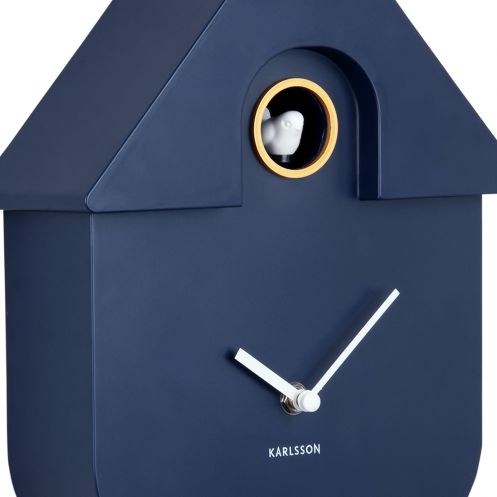 Karlsson Klok Modern Cuckoo Donkerblauw - 41 cm hoog - Afbeelding 3