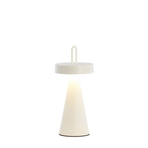 Light & Living Tafellamp Ankenta Crème - LED - 29 cm hoog - Afbeelding 3