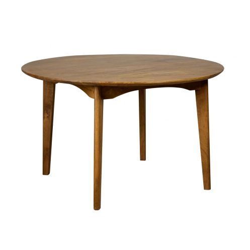 Eettafel Lerma Bruin - Ø 120 cm - Afbeelding 1