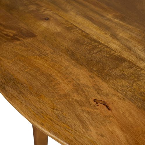 Eettafel Lerma Bruin - Ø 120 cm - Afbeelding 5