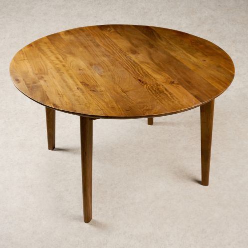 Eettafel Lerma Bruin - Ø 120 cm - Afbeelding 2