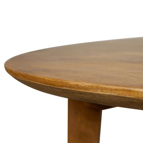 Eettafel Lerma Bruin - Ø 130 cm - Afbeelding 4