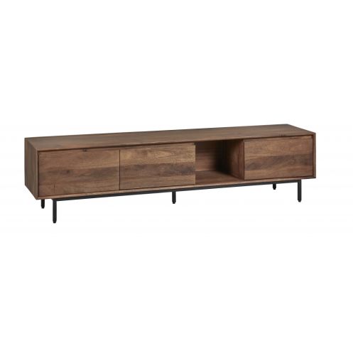 TV-meubel Vegas Bruin - 180x45x40 cm - Afbeelding 4