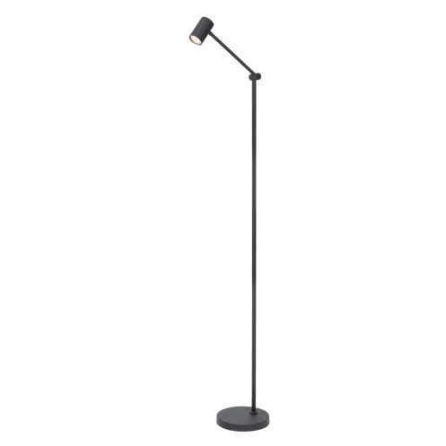 Lucide Oplaadbare Vloerlamp Tipik Zwart - LED - 138 cm hoog - Afbeelding 1